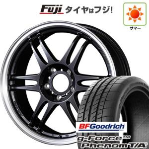 【新品国産5穴114.3車】 夏タイヤ ホイール4本セット 215/55R17 BFG(フジ専売) g-FORCE フェノム T/A(2022年製) コーセイ K-1レーシング レヴ 17インチ｜fujicorporation