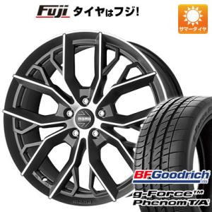 【新品国産5穴114.3車】 夏タイヤ ホイール４本セット 215/55R17 BFグッドリッチ(フジ専売) g-FORCE フェノム T/A モモ マッシモ 17インチ｜fujicorporation