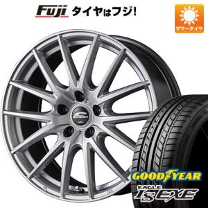 【新品国産5穴114.3車】 夏タイヤ ホイール4本セット 215/55R17 グッドイヤー イーグル エルエス エグゼ(限定) MID シュナイダー SQ27 17インチ｜fujicorporation