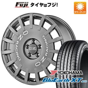 【新品国産5穴114.3車】 夏タイヤ ホイール４本セット 215/55R17 ヨコハマ ブルーアース XT AE61 OZ ラリーレーシング 17インチ｜fujicorporation