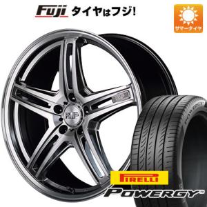 【新品国産5穴114.3車】 夏タイヤ ホイール4本セット 215/55R17 ピレリ パワジー MID RMP 520F 17インチ｜fujicorporation