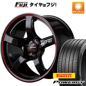 【新品国産5穴114.3車】 夏タイヤ ホイール4本セット 215/55R17 ピレリ パワジー MID RMP レーシング R50 17インチ｜fujicorporation