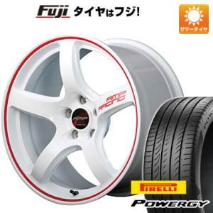 【新品国産5穴114.3車】 夏タイヤ ホイール4本セット 215/55R17 ピレリ パワジー MID RMP レーシング R50 17インチ｜fujicorporation