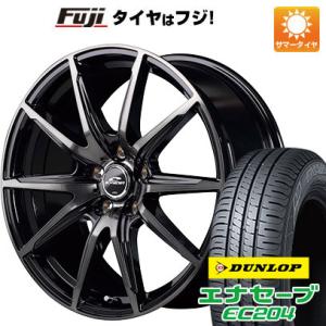 【新品国産5穴114.3車】 夏タイヤ ホイール4本セット 215/55R17 ダンロップ エナセーブ EC204 MID シュナイダー DR-02 17インチ｜fujicorporation