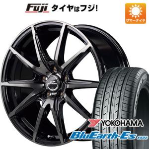 【新品国産5穴114.3車】 夏タイヤ ホイール4本セット 215/55R17 ヨコハマ ブルーアース ES32 MID シュナイダー DR-02 17インチ｜fujicorporation