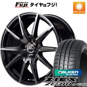 【新品国産5穴114.3車】 夏タイヤ ホイール4本セット 215/55R17 ファルケン ジークス ZE310R エコラン（限定） MID シュナイダー DR-02 17インチ｜fujicorporation