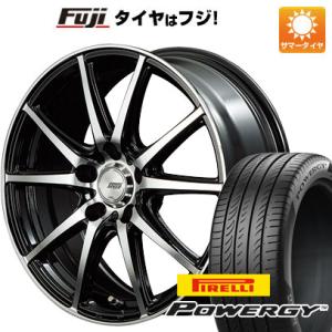 【新品国産5穴114.3車】 夏タイヤ ホイール4本セット 215/55R17 ピレリ パワジー MID ファイナルスピード GR-ガンマ 17インチ｜fujicorporation