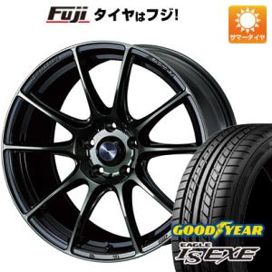 【新品国産5穴114.3車】 夏タイヤ ホイール4本セット 215/55R17 グッドイヤー イーグル エルエス エグゼ(限定) ウェッズ ウェッズスポーツ SA-25R 17インチ｜fujicorporation