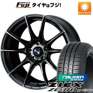 【新品国産5穴114.3車】 夏タイヤ ホイール4本セット 215/55R17 ファルケン ジークス ZE310R エコラン（限定） ウェッズ ウェッズスポーツ SA-25R 17インチ｜fujicorporation