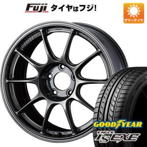 【新品国産5穴114.3車】 夏タイヤ ホイール4本セット 215/55R17 グッドイヤー イーグル エルエス エグゼ(限定) ウェッズ ウェッズスポーツ TC-105X 17インチ｜fujicorporation