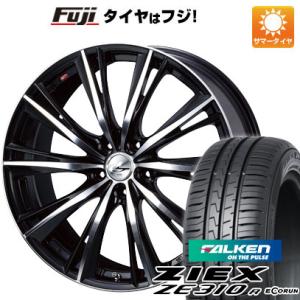 【新品国産5穴114.3車】 夏タイヤ ホイール4本セット 215/55R17 ファルケン ジークス ZE310R エコラン（限定） ウェッズ レオニス WX 17インチ｜fujicorporation