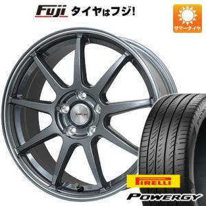 【新品国産5穴114.3車】 夏タイヤ ホイール4本セット 215/55R17 ピレリ パワジー レアマイスター LMスポーツLM-QR 17インチ｜fujicorporation