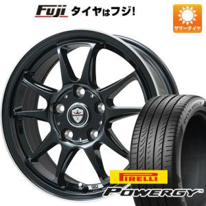 【新品国産5穴114.3車】 夏タイヤ ホイール4本セット 215/55R17 ピレリ パワジー ブランドル KF28B 17インチ｜fujicorporation