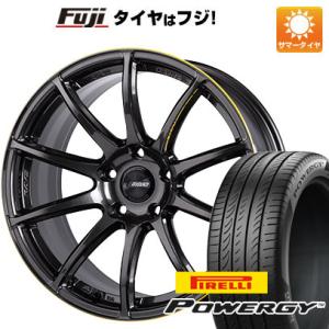 【新品国産5穴114.3車】 夏タイヤ ホイール4本セット 215/55R17 ピレリ パワジー レイズ グラムライツ 57トランセンド UNLIMIT EDITION 17インチ｜fujicorporation