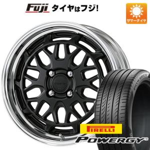 【新品国産5穴114.3車】 夏タイヤ ホイール4本セット 215/55R17 ピレリ パワジー ワーク シーカー MX 17インチ｜fujicorporation