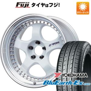 【新品国産5穴114.3車】 夏タイヤ ホイール4本セット 215/55R17 ヨコハマ ブルーアース ES32 ワーク マイスター S1 3P 17インチ｜fujicorporation