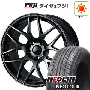 【新品国産5穴114.3車】 夏タイヤ ホイール4本セット 215/55R17 ネオリン ネオツアー(限定) ウェッズ ウェッズスポーツ SA-27R 17インチ｜fujicorporation