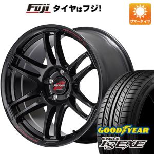 【新品国産5穴114.3車】 夏タイヤ ホイール4本セット 215/55R17 グッドイヤー イーグル エルエス エグゼ(限定) MID RMP レーシング R26 17インチ｜fujicorporation