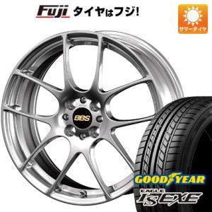 【新品国産5穴114.3車】 夏タイヤ ホイール４本セット 215/55R17 グッドイヤー イーグル エルエス エグゼ(限定) BBS JAPAN RF 17インチ｜fujicorporation