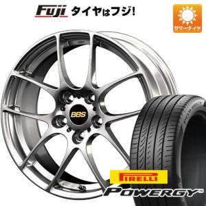 【新品国産5穴114.3車】 夏タイヤ ホイール４本セット 215/55R17 ピレリ パワジー BBS JAPAN RF 17インチ｜fujicorporation