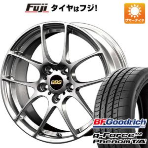 【新品国産5穴114.3車】 夏タイヤ ホイール４本セット 215/55R17 BFグッドリッチ(フジ専売) g-FORCE フェノム T/A BBS JAPAN RF 17インチ｜fujicorporation