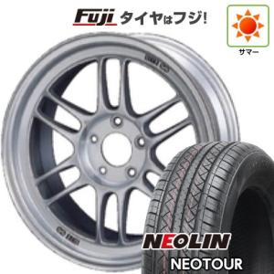 【新品国産5穴114.3車】 夏タイヤ ホイール４本セット 215/55R17 ネオリン ネオツアー(限定) エンケイ RP-F1 17インチ｜fujicorporation