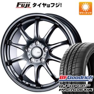 【新品国産5穴114.3車】 夏タイヤ ホイール４本セット 215/55R17 BFグッドリッチ(フジ専売) g-FORCE フェノム T/A インターミラノ クレール ZT10 17インチ｜fujicorporation