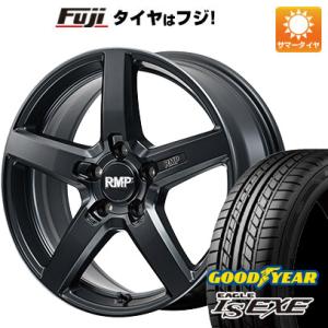 【新品国産5穴114.3車】 夏タイヤ ホイール４本セット 215/55R17 グッドイヤー イーグ...