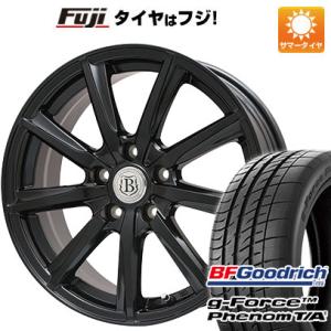 【新品国産5穴114.3車】 夏タイヤ ホイール４本セット 215/50R17 BFグッドリッチ(フジ専売) g-FORCE フェノム T/A ブランドル E05B 17インチ｜fujicorporation