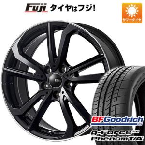 【新品国産5穴114.3車】 夏タイヤ ホイール４本セット 215/50R17 BFグッドリッチ(フジ専売) g-FORCE フェノム T/A ブランドルライン レツィオ 17インチ｜fujicorporation