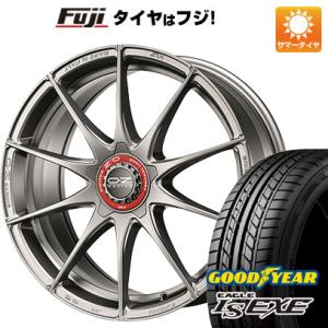 【新品国産5穴114.3車】 夏タイヤ ホイール4本セット 215/50R17 グッドイヤー イーグル エルエス エグゼ(限定) OZ フォーミュラHLT 17インチ｜fujicorporation