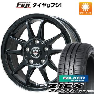 【新品国産5穴114.3車】 夏タイヤ ホイール4本セット 215/50R17 ファルケン ジークス ZE310R エコラン（限定） ブランドル KF28B 17インチ｜fujicorporation