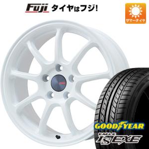 【新品国産5穴114.3車】 夏タイヤ ホイール４本セット 215/50R17 グッドイヤー イーグル エルエス エグゼ(限定) エンケイ PF09 Limited 17インチ｜fujicorporation