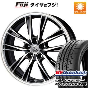 【新品国産5穴114.3車】 夏タイヤ ホイール４本セット 215/50R17 BFグッドリッチ(フジ専売) g-FORCE フェノム T/A テクノピア カシーナ XV-5 17インチ｜fujicorporation