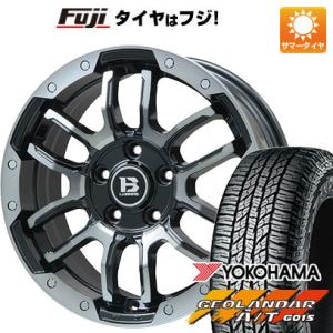 クーポン配布中 【新品国産5穴114.3車】 夏タイヤ ホイール4本セット 215/60R17 ヨコハマ ジオランダー A/T G015 RBL ビッグウエイ B-LUGNAS FRD 17インチ｜fujicorporation