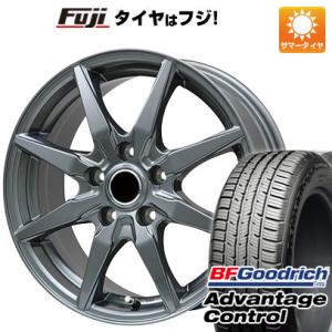 【新品国産5穴114.3車】 夏タイヤ ホイール４本セット 215/60R17 BFグッドリッチ(フジ専売) アドバンテージ コントロール ブランドル CJ28 17インチ｜fujicorporation