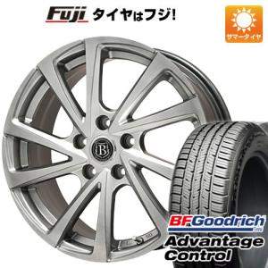 【新品国産5穴114.3車】 夏タイヤ ホイール４本セット 215/60R17 BFグッドリッチ(フジ専売) アドバンテージ コントロール ブランドル E04 17インチ｜fujicorporation