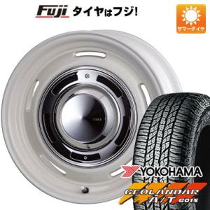 【新品国産5穴114.3車】 夏タイヤ ホイール4本セット 225/60R17 ヨコハマ ジオランダー A/T G015 RBL クリムソン ディーン クロスカントリー 17インチ｜fujicorporation