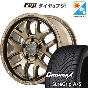 【新品国産5穴114.3車】 オールシーズンタイヤ ホイール４本セット 225/60R17 グリップマックス シュアグリップA/S(限定) レイズ デイトナ F6ブースト 17インチ｜fujicorporation