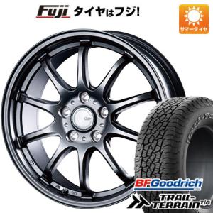 【新品国産5穴114.3車】 夏タイヤ ホイール４本セット 225/60R17 BFグッドリッチ ト...