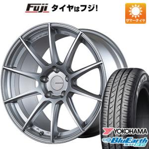 【新品国産4穴100車】 夏タイヤ ホイール4本セット 185/55R15 ヨコハマ ブルーアース AE-01 ブリヂストン ポテンザ SW010 15インチ｜fujicorporation