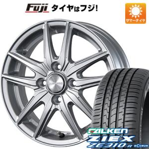 【新品国産4穴100車】 夏タイヤ ホイール4本セット 185/55R15 ファルケン ジークス ZE310R エコラン（限定） ブリヂストン エコフォルム SE-20 15インチ｜fujicorporation