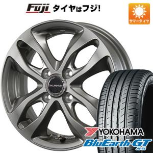 【新品国産4穴100車】 夏タイヤ ホイール4本セット 185/55R15 ヨコハマ ブルーアース GT AE51 ブリヂストン バルミナ DS-M 15インチ｜fujicorporation