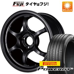 【新品国産4穴100車】 夏タイヤ ホイール４本セット 195/55R15 ピレリ パワジー ヨコハ...