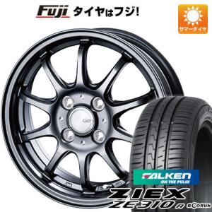 【新品国産4穴100車】 夏タイヤ ホイール４本セット 175/65R15 ファルケン ジークス ZE310R エコラン(限定) インターミラノ クレール ZT10 15インチ｜fujicorporation