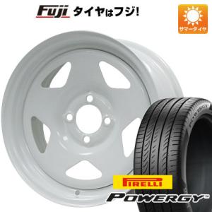 【新品国産4穴100車】 夏タイヤ ホイール４本セット 175/65R15 ピレリ パワジー モリタ デイトナズ S/R 15インチ｜fujicorporation