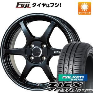 ZIEX 【新品国産車用 4穴100車】 夏タイヤ ホイール4本セット 195