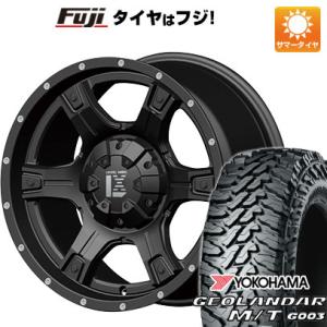 【新品】輸入車用 ラングラー 夏タイヤ ホイール4本セット 265/70R17 ヨコハマ ジオランダー M/T G003 オフビート レクセル アウトロー 17インチ｜fujicorporation