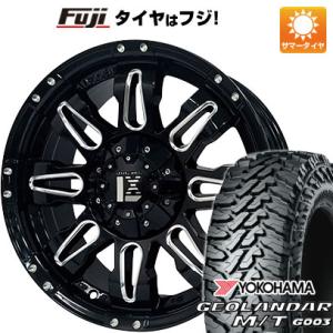 【新品】輸入車 ラングラー 夏タイヤ ホイール4本セット 265/70R17 ヨコハマ ジオランダー M/T G003 オフビート レクセル バレーノオフロードスタイル 17インチ｜fujicorporation