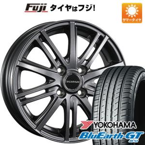 【新品国産4穴100車】 夏タイヤ ホイール4本セット 195/55R16 ヨコハマ ブルーアース GT AE51 ブリヂストン バルミナ BR10 16インチ｜fujicorporation